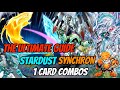 [ Yu-Gi-Oh! Master Duel ] STARDUST SYNCHRON MASTERCLASS: The Ultimate Anti-Handtrap Combo Guide