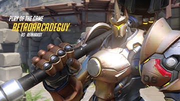 Reinhardt Gets Angry. Overwatch: Origins Edition.