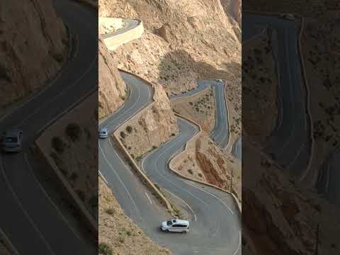 منعرجات تيصدرين من أخطر المنعرجات في العالم هادي ماشي تيزي نتيشكا