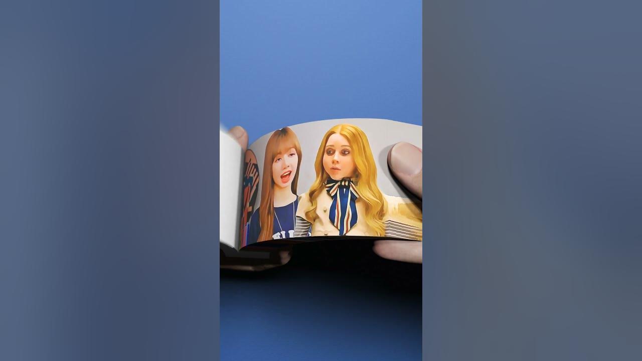 Lisa & M3gan Singing "Pink Venom" FlipBook m3gan lisa flipbook 