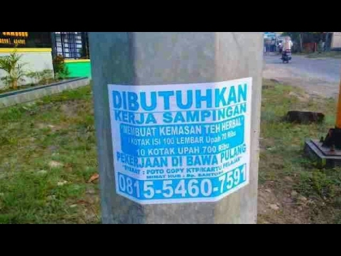 Penipuan Berkedok Lowongan Kerja