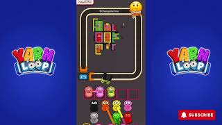 Yarn Loop Knit Puzzle - level 736 - Gameplay walkthrough