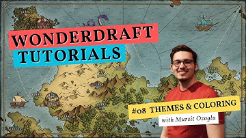 Wonderdraft Tutorial 8: Coloring and Customizing Your Map