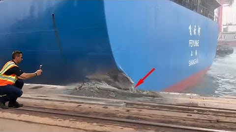 They Crashed Into the Dock, ep 3 ! Biggest Ship Collisions and Mistakes Caught On Camera