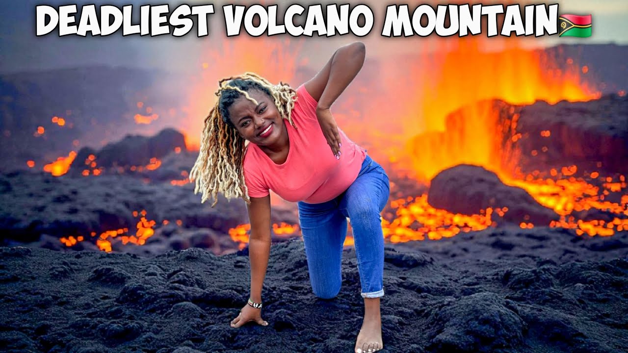 I Survived Worlds Most Active Volcano 🌋 🇻🇺