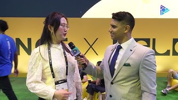 Salome Cheng of Logtec at Binance Blockchain Week 2024!