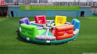 Hippo Chow Down Inflatable Game Hungry Hippo (6 person) Interactive Games T11-2002B screenshot 3
