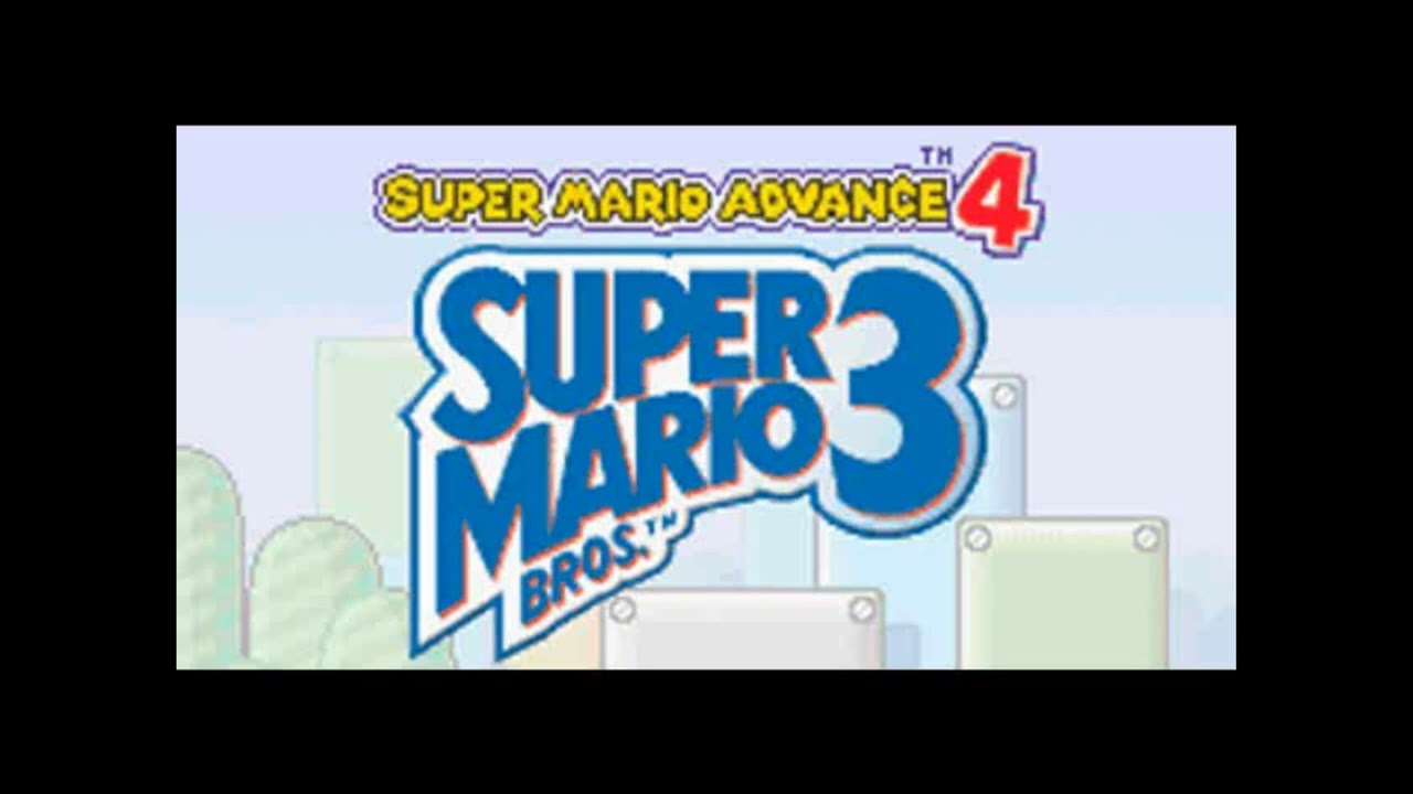 Super Mario Advance 4: Super Mario Bros. 3 Music - Mario Bros. Title