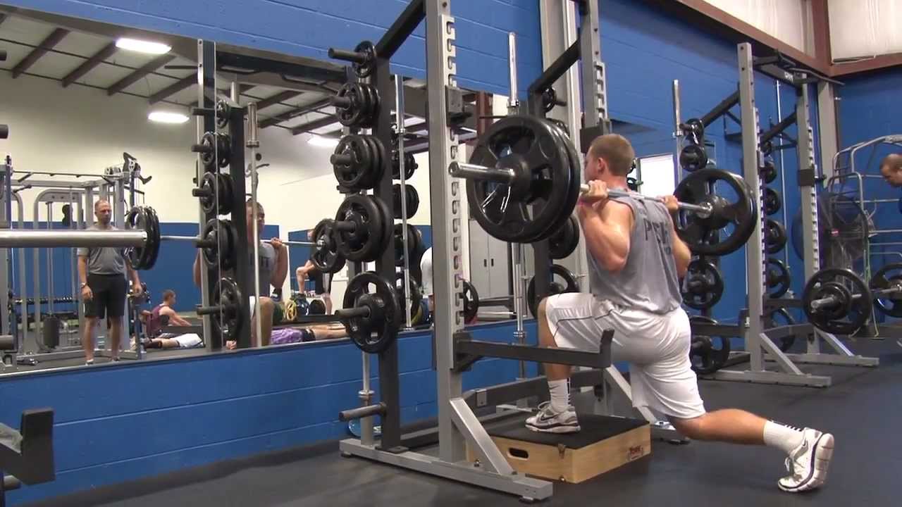 Offseason training with Salesianum linebacker Troy Reeder [Delaware Online Video]