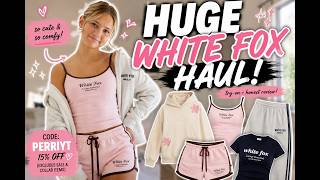 HUGE WHITE FOX TRY-ON HAUL! 🤍