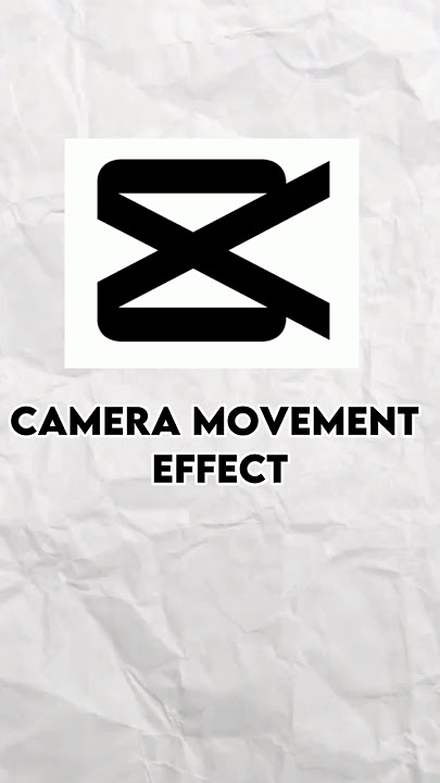 How To Add Camera Movement Effect In Capcut||#bharateditz #shorts