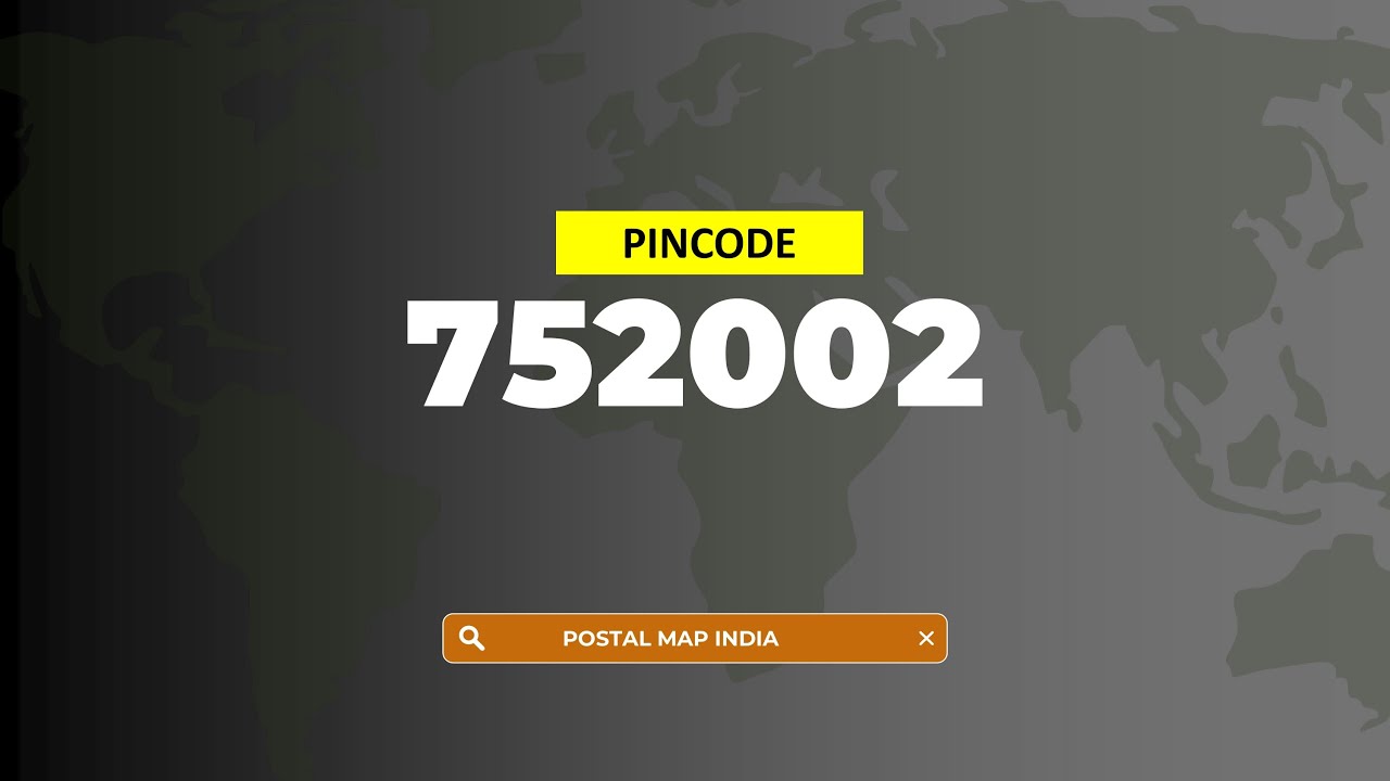Pincode 752002 - Bantaligram, Baniasahi, Talajanga & More - YouTube