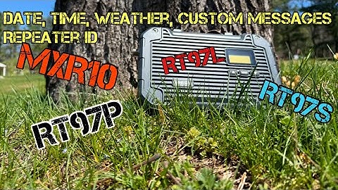 New Repeater controller for the RT97L, RT97S, RT97P and the MXR10 G.M.R.S. / Amateur Radio repeaters