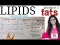 Lipids  structure and classification   biomolecules  fats  fatty acids biological molecules 