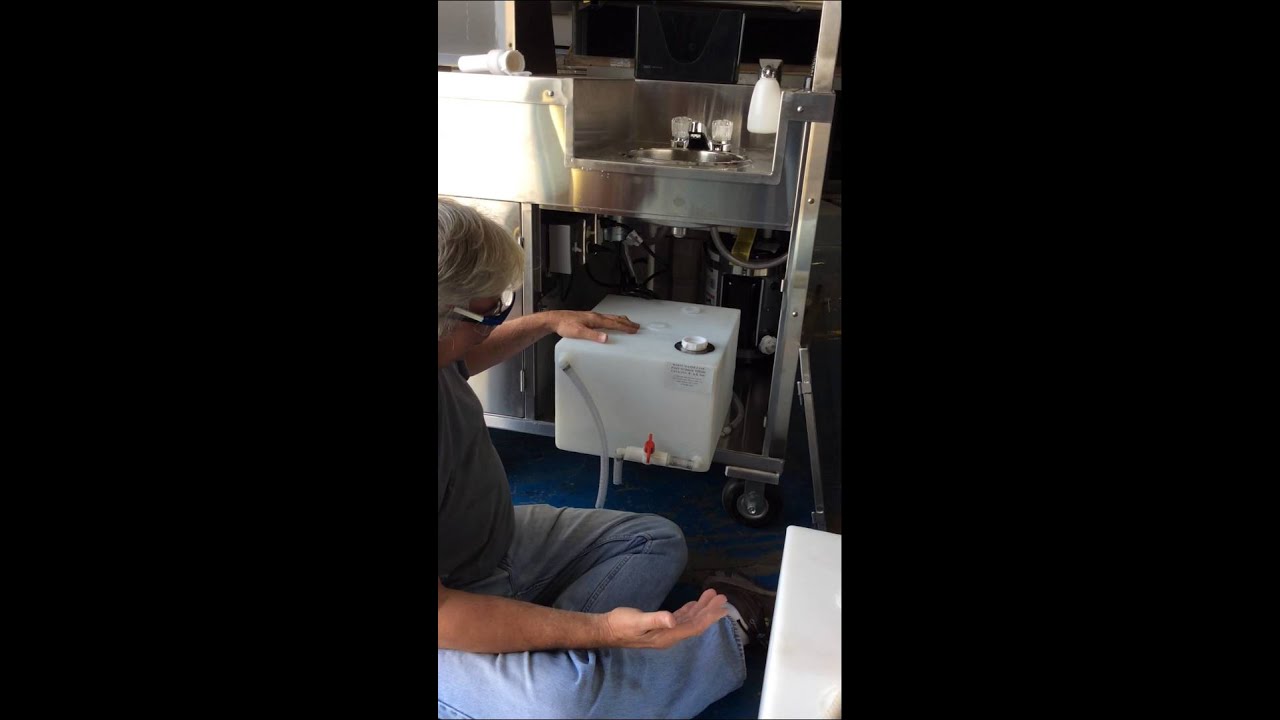 California Carts Remove Water Tanks