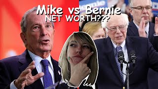 Famous Mary Codes: Bernie vs Mike Bloomberg's Net Worth?! Wealth