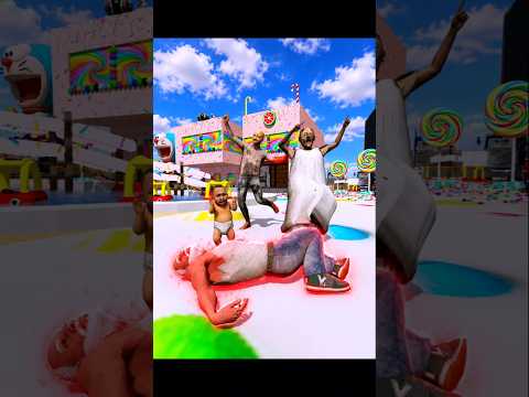 😱Can Franklin Take Revenge From Granny & Grandpa || Indian Bike Driving 3D #shorts