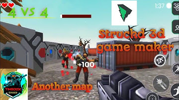 Another map of pubg made in struckd 3D game maker