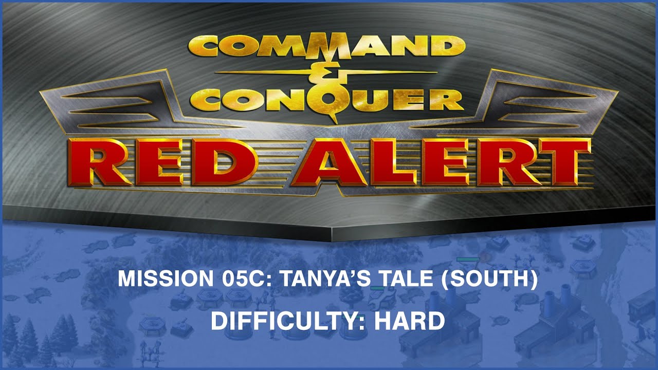 Command & Conquer Red Alert - Allied Mission 05C - Tanya's Tale (South) (HARD)