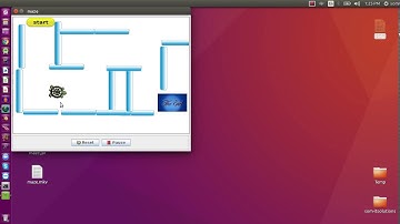 Java based maze game developed by a 7-years-old boy