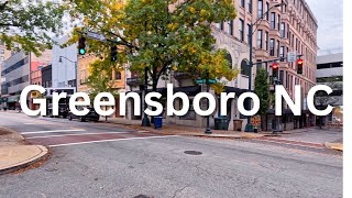 Downtown Greensboro North Carolina Walking Tour
