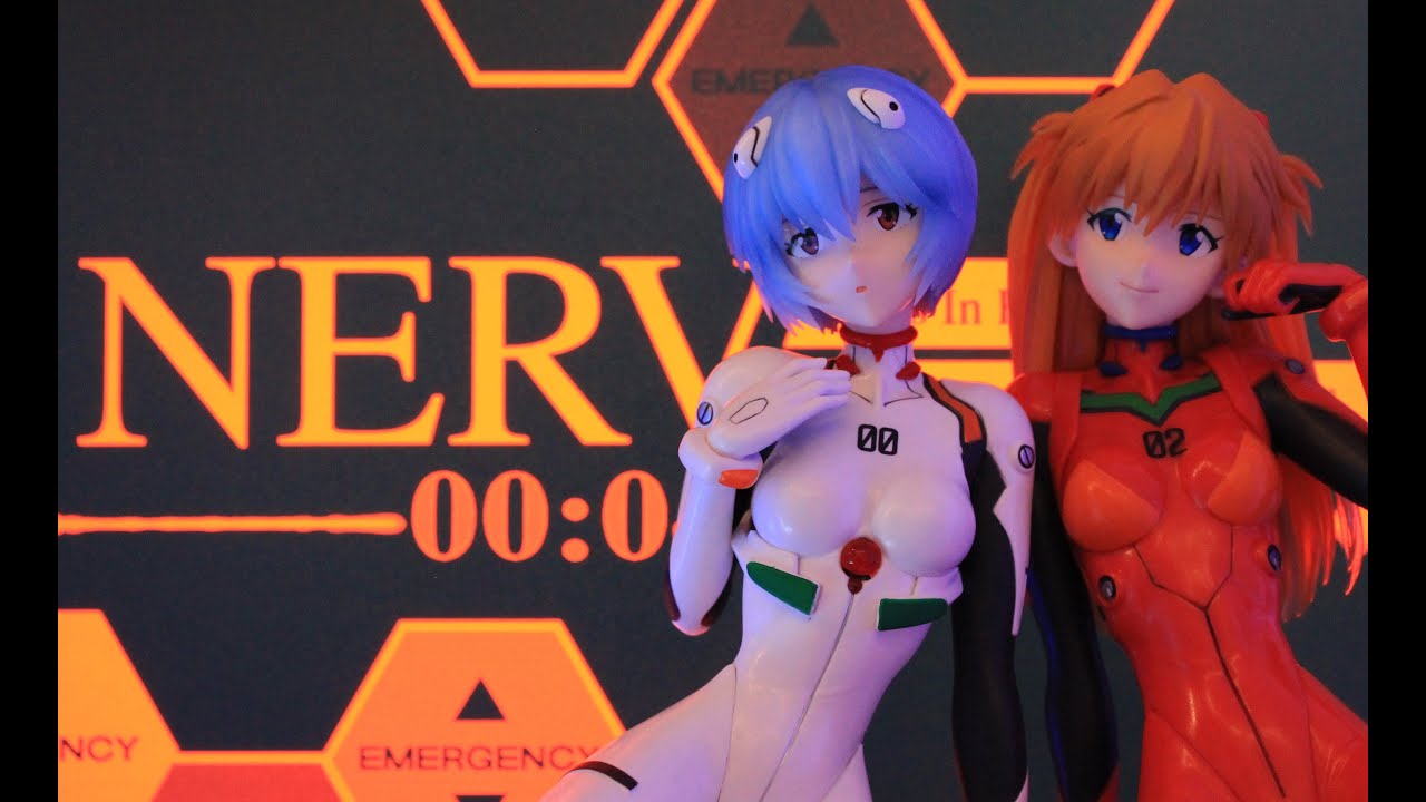 1/4 Scale Evangelion Heroines Ichiban Kuji | Rei & Asuka | Anime