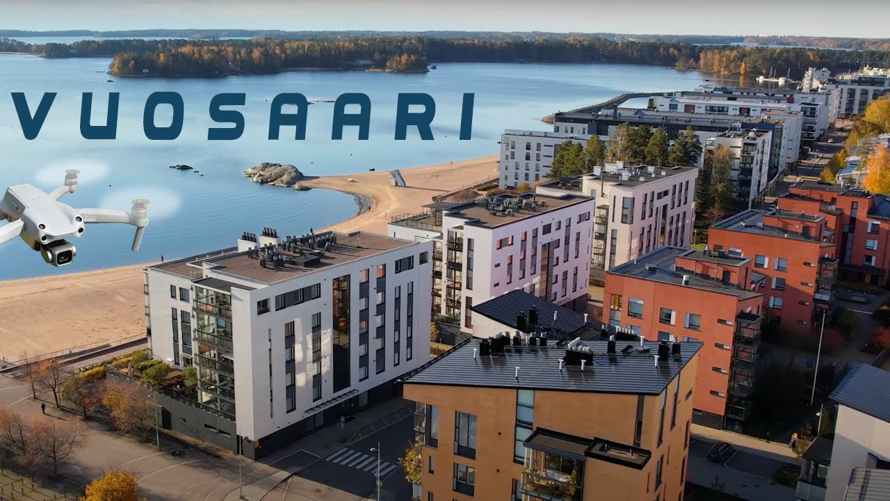 Beautiful Autumn Colors In Vuosaari, Helsinki 🍁 Uutela And Aurinkolahti Bathed In Morning Light
