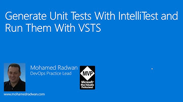 Generate Unit Tests| Intellitest Visual Studio | Run with Team Service & Azure Pipelines