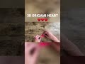 HOW TO MAKE A PAPER INFLATABLE PUFFY HEART ORIGAMI | 3D ORIGAMI | VALENTINES DAY | GIFT HAND MADE ❤️