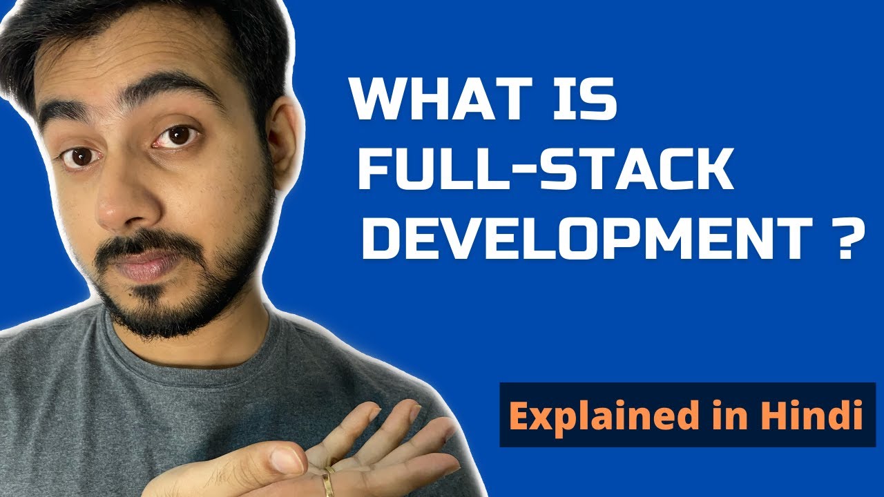 What is full stack development? | Complete Roadmap #4 - YouTube