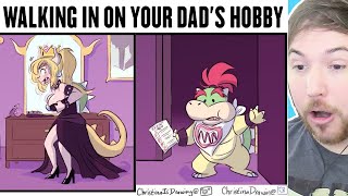 FINDING OUT BOWSER LIKES BEING BOWSETTE THE HARD WAY - Video Game Memes