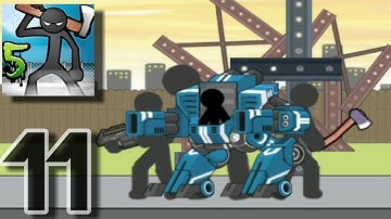 Anger of Stick 5 Zombie Part 11 | Android Gameplay