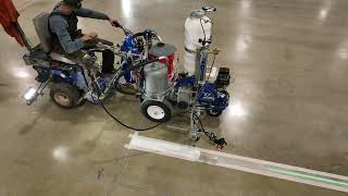 Epoxy Striping & Flooring Project In Dallas, Texas.  Check Out This Video!
