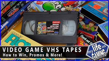 Video Game VHS Tapes - How to Win, Promos & More / MY LIFE IN GAMING