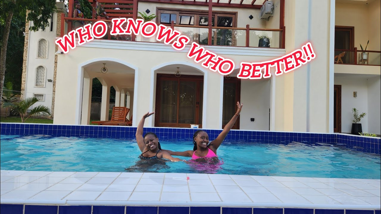 WHO KNOWS WHO POOL CHALLENGE 😱🤣🤣.