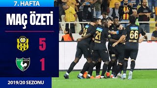 Özet Yeni Malatyaspor 5-1 Denizlispor 7 Hafta - 201920