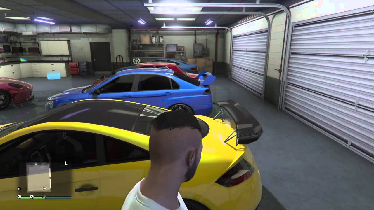 GTA 5 Six Car Garage Preview YouTube 