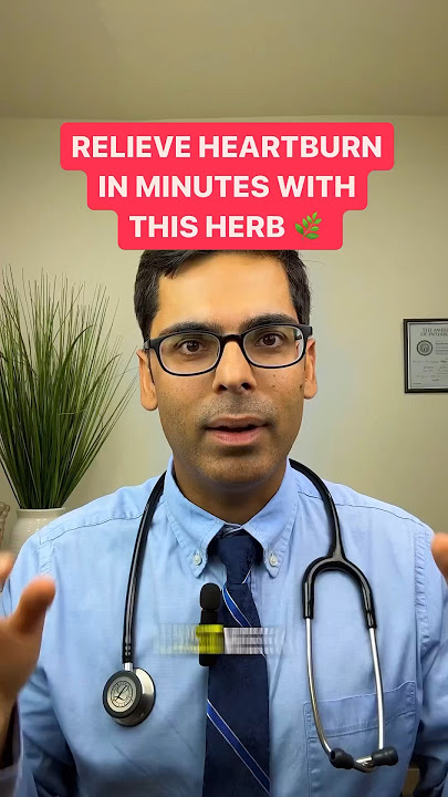 Doctor Reveals A Herb To Relieve Heartburn In Minutes 🚀