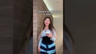 Seeing a video I relate too….