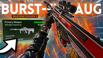 The *NEW* BURST-FIRE AUG Class Setup ABSOLUTELY DESTROYS people in Warzone!