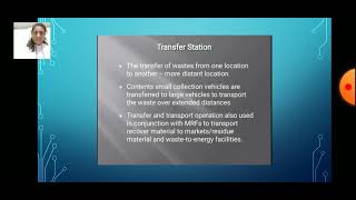 Waste collection operation and transfer station