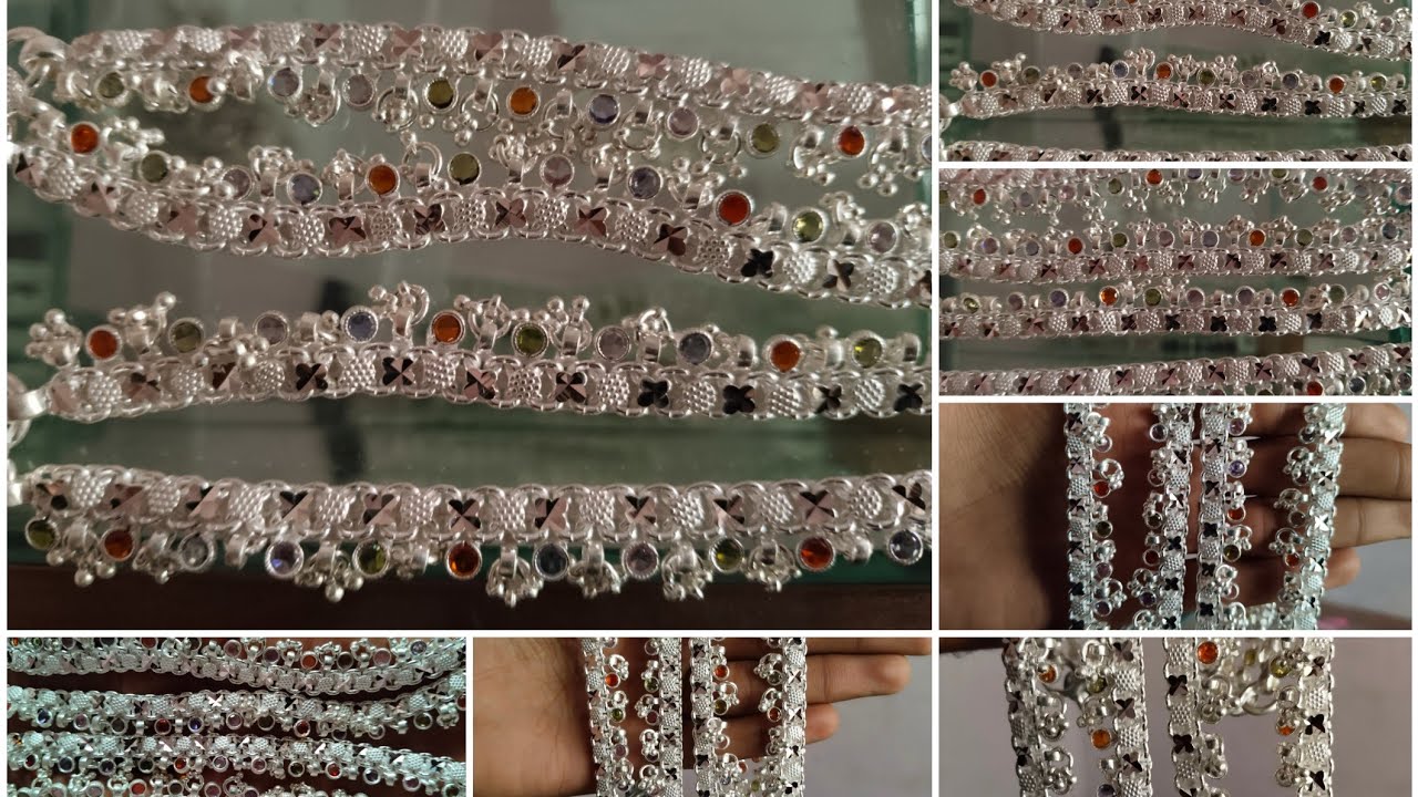 एक मात्र डिजाइन में चांदी में फैंसी पायल नवीनतम डिजाइन में करवाना है तो संपर्क करें