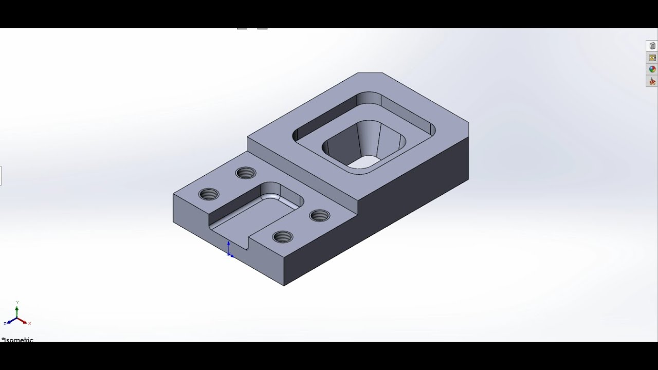 Advanc 1. CAD CAM. SolidWorks. - YouTube