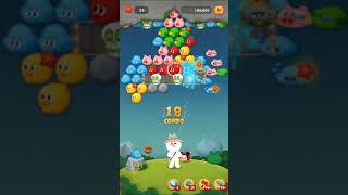 Bubble 2  96章節第五波果凍奬勵關卡1《31球 收集海星》