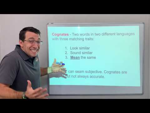 Cognates and False Cognates