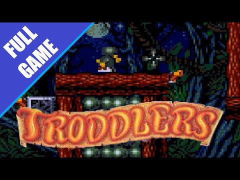 Troddlers Full Game Play SNES HD %100 Playthrough