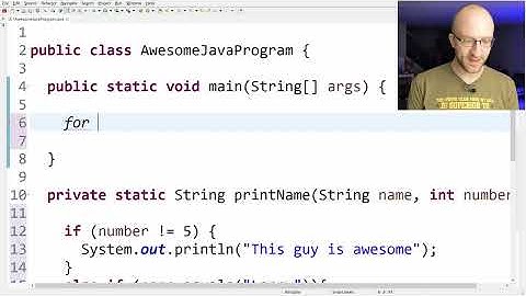 Leer Java in één video - 15 minuten durende spoedcursus