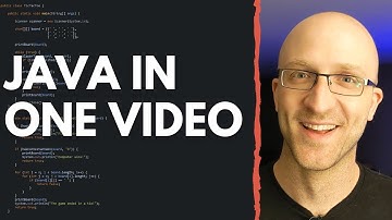 Leer Java in één video - 15 minuten durende spoedcursus