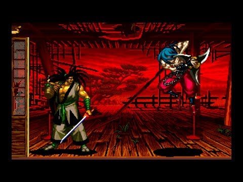 Samurai Shodown III: Haohmaru playthrough lvl-8 bust 【60fps】