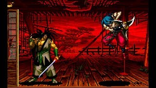 Samurai Shodown III: Haohmaru playthrough lvl-8 bust 【60fps】